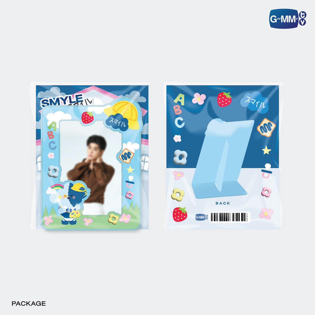 ON-0273 SMYLE CARD HOLDER STAND WITH PHOTOCARD
