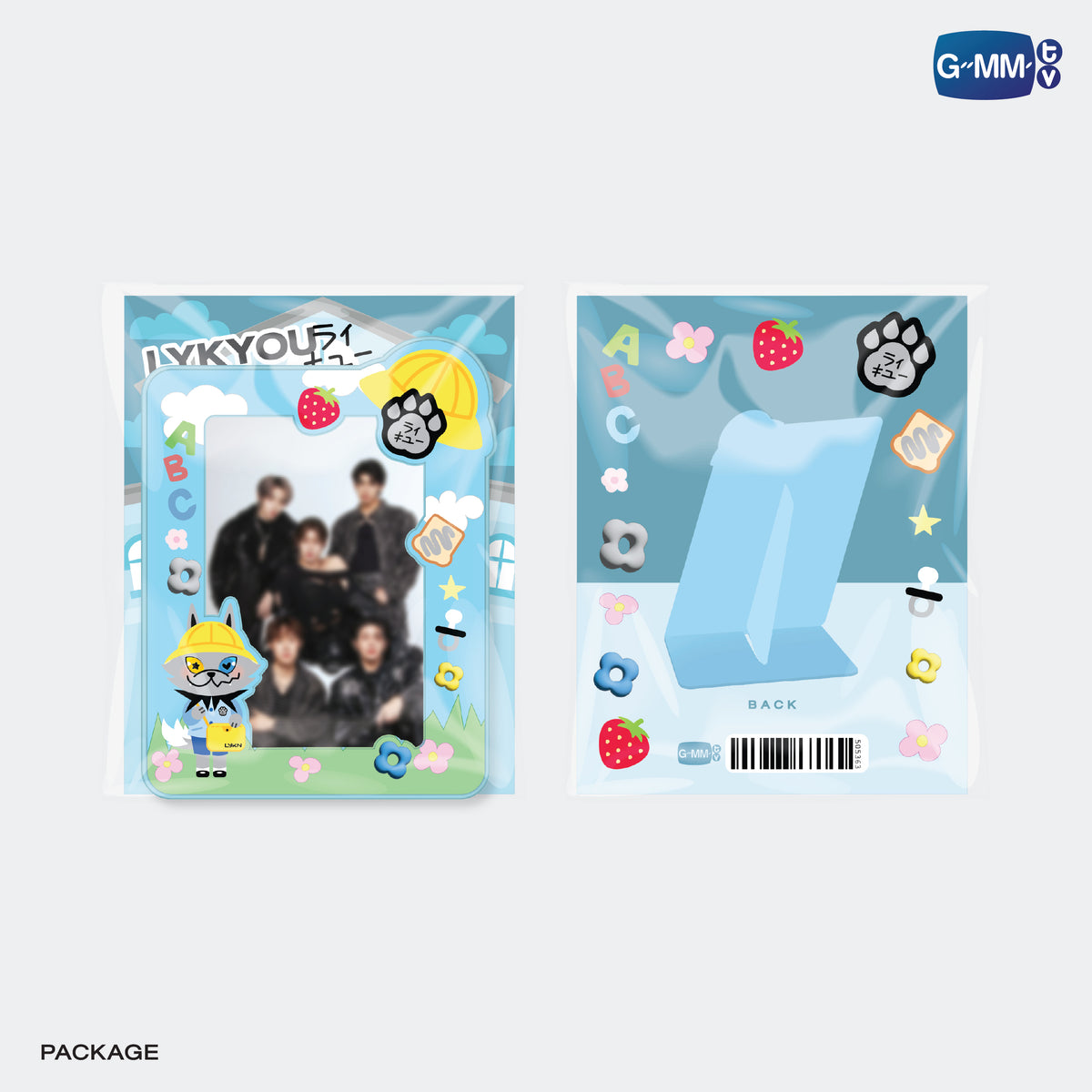 ON-0275 LYKYOU CARD HOLDER STAND WITH PHOTOCARD