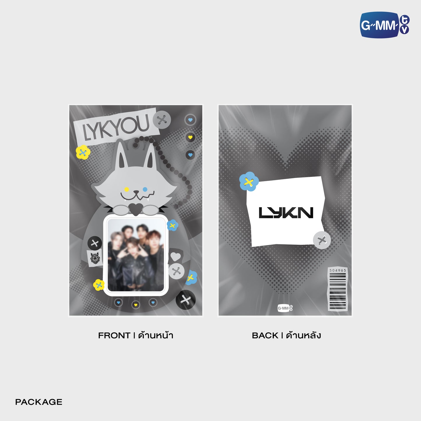 POPOS25-253 LYKYOU MINI CARD HOLDER WITH LYKN PHOTOCARD