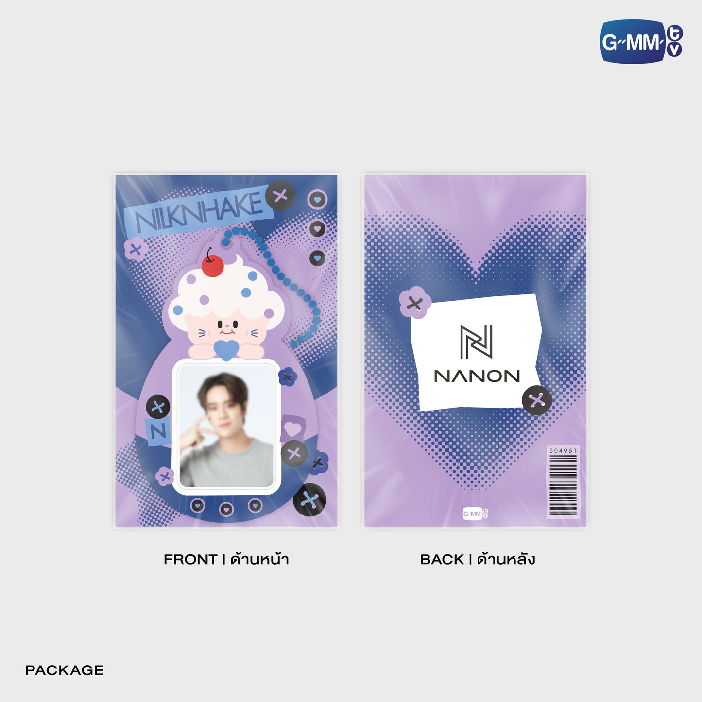 POPOS25-250 NILKNHAKE MINI CARD HOLDER WITH NANON PHOTOCARD