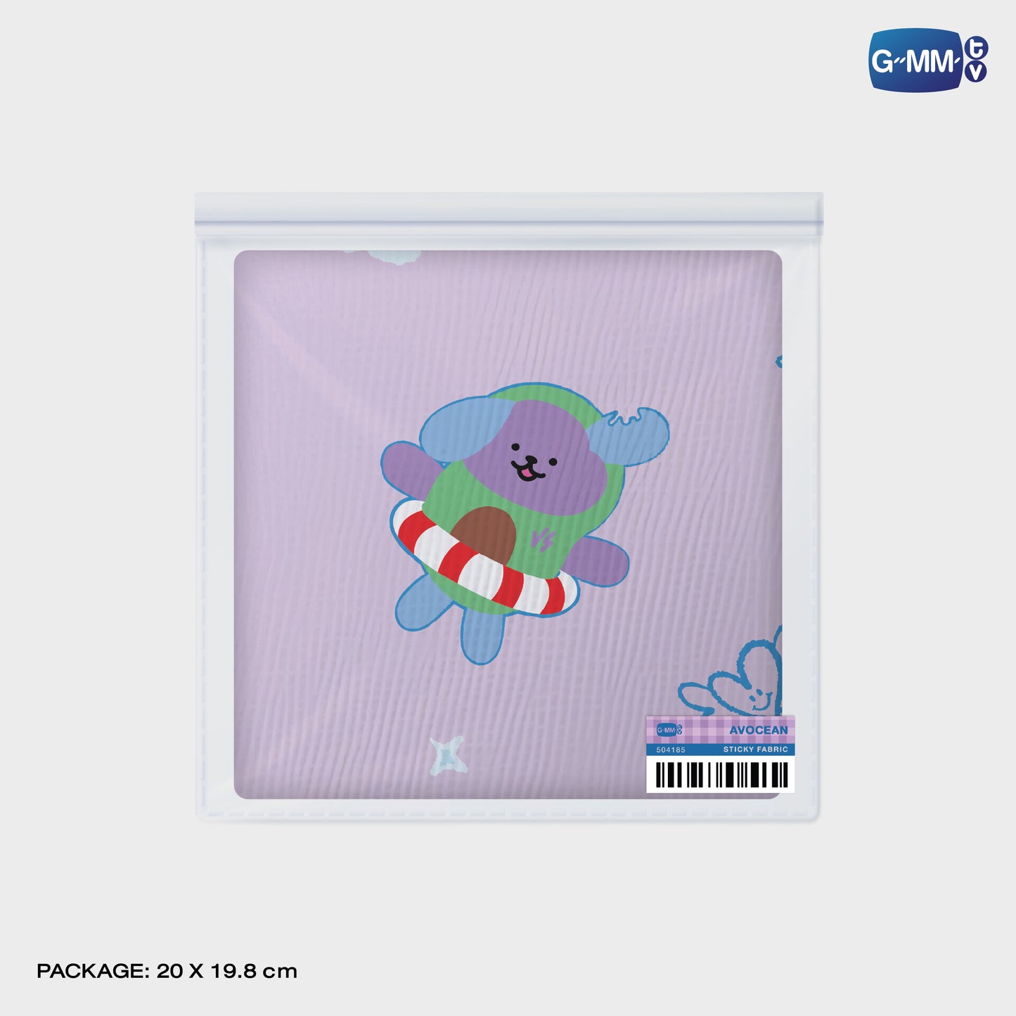 POPOS25-631 STICKY FABRIC AVOCEAN