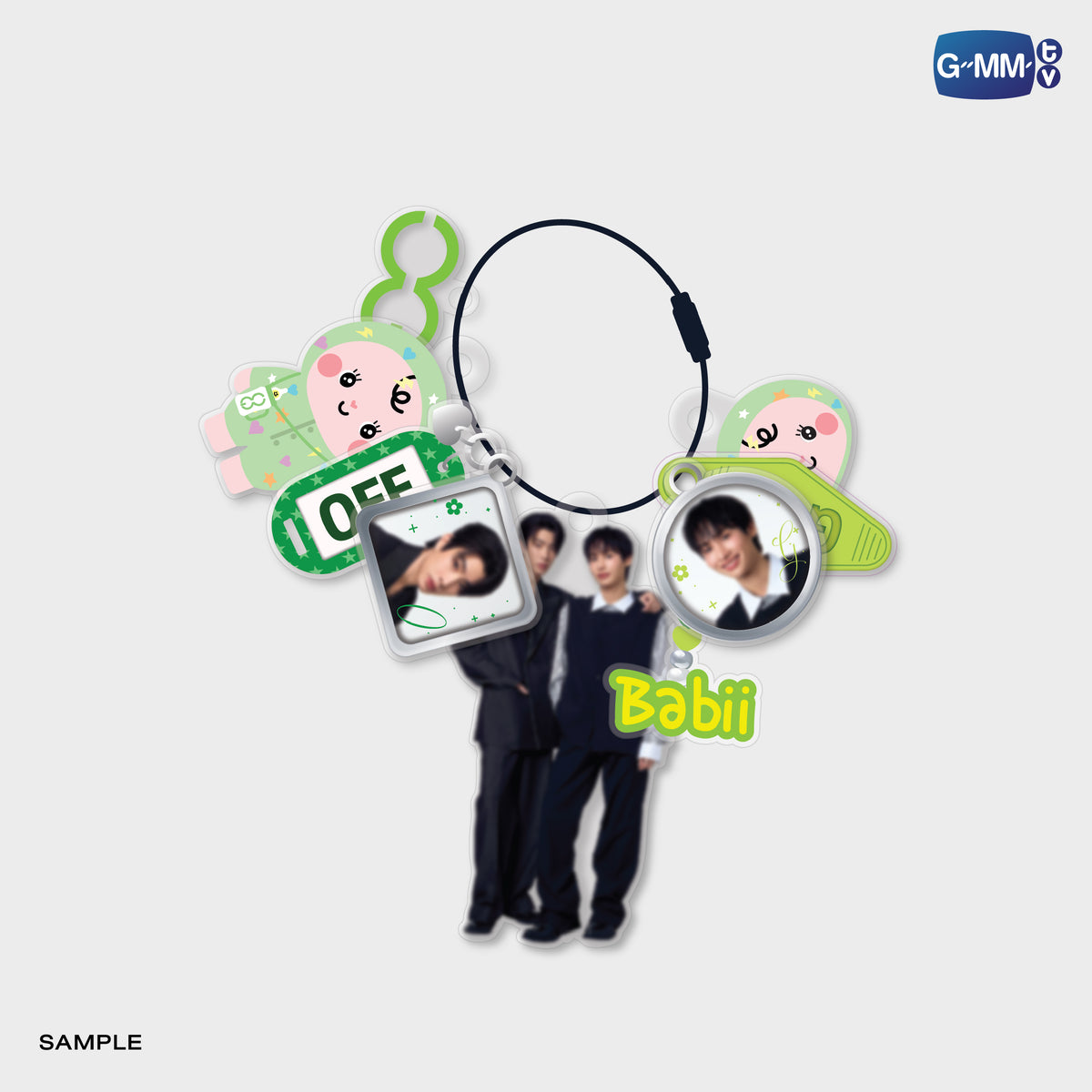 ON-0339 OFFGUN DIY ACRYLIC KEYCHAIN | GMMTV FANFEST 2026 LIVE IN JAPAN