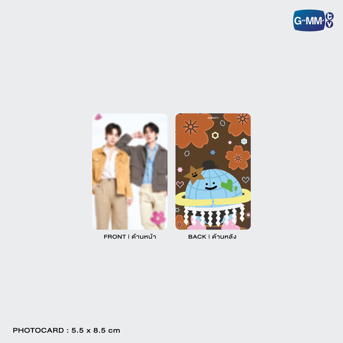 ON-0082 MR. SATURNWORLD CARD HOLDER WITH EARTHMIX PHOTOCARD