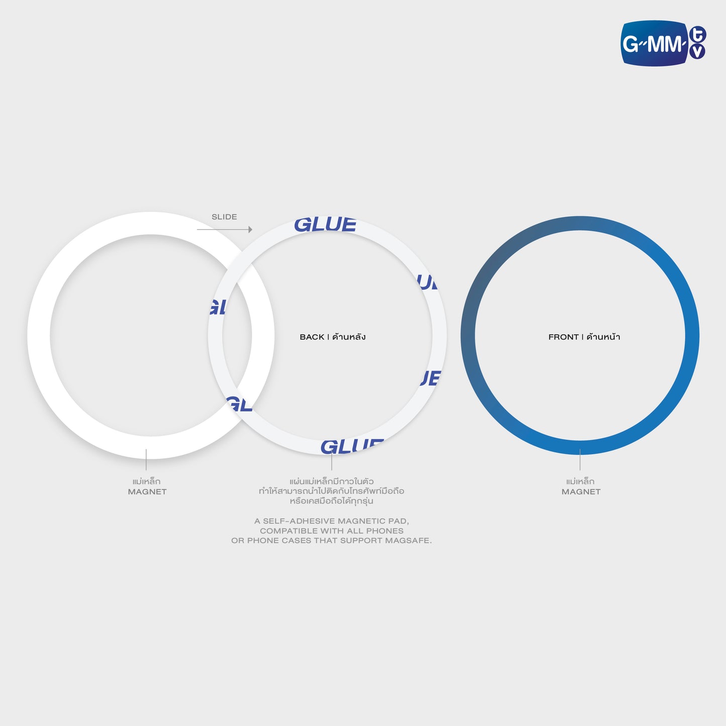 POPTK26-005 KING MAN MAGNETIC CARD HOLDER WITH PHOTOCARD