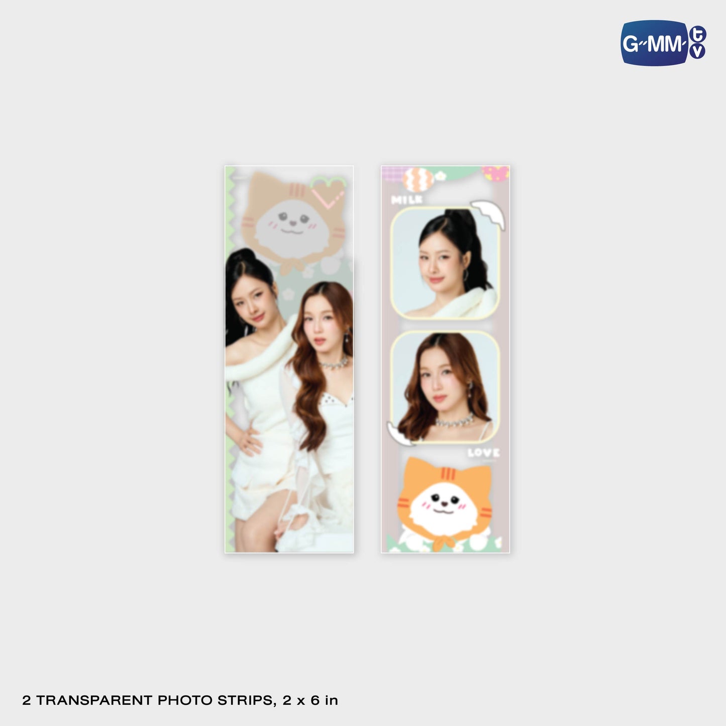 POPFK26-265 MILKLOVE | TRANSPARENT PHOTOSET