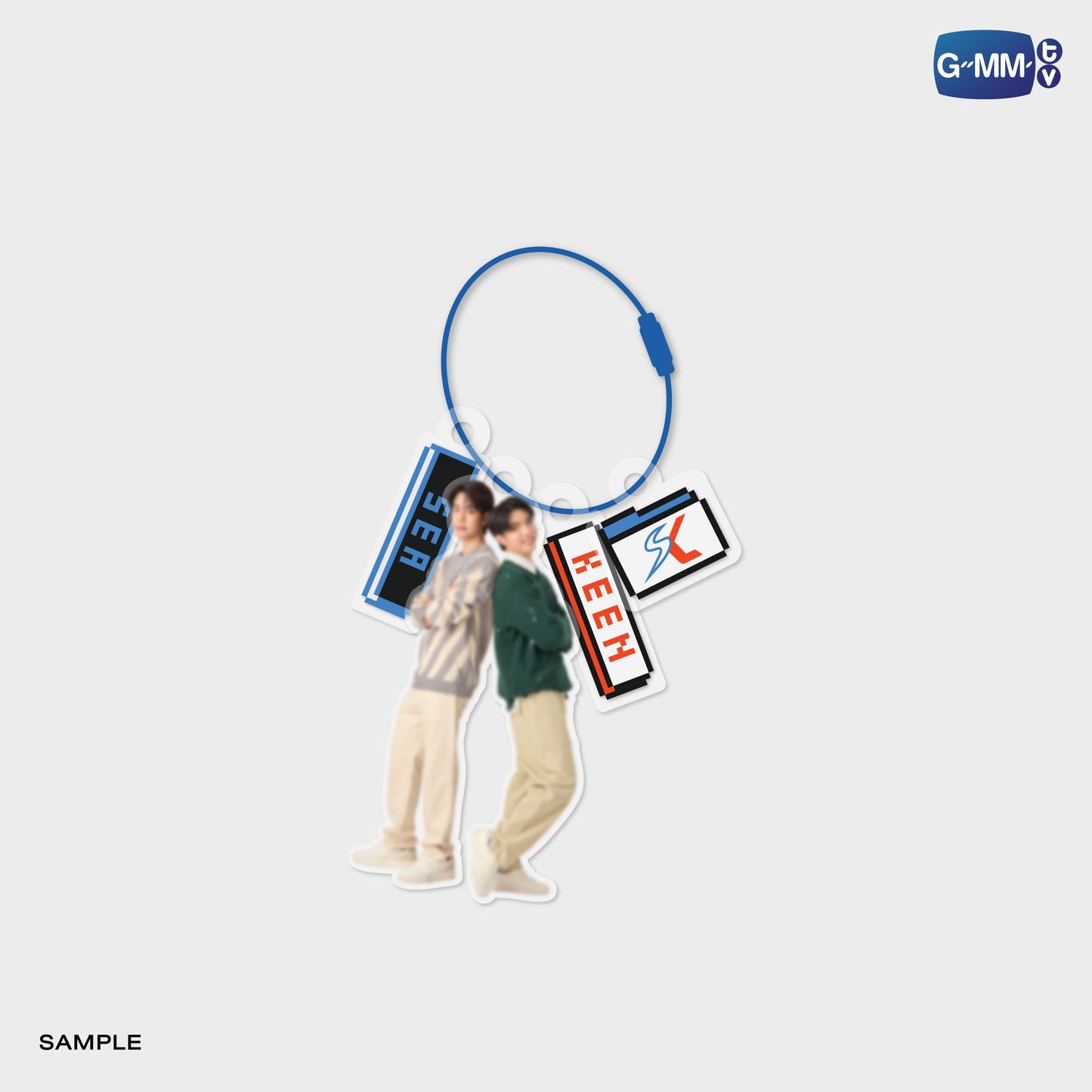 POPOS25-719 CUSTOMIZABLE ACRYLIC KEYCHAIN SEAKEEN