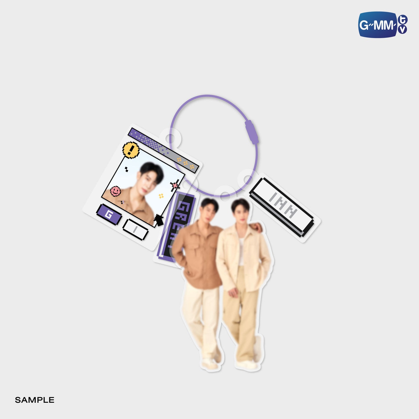 POPOS25-742 CUSTOMIZABLE ACRYLIC KEYCHAIN GREATINN