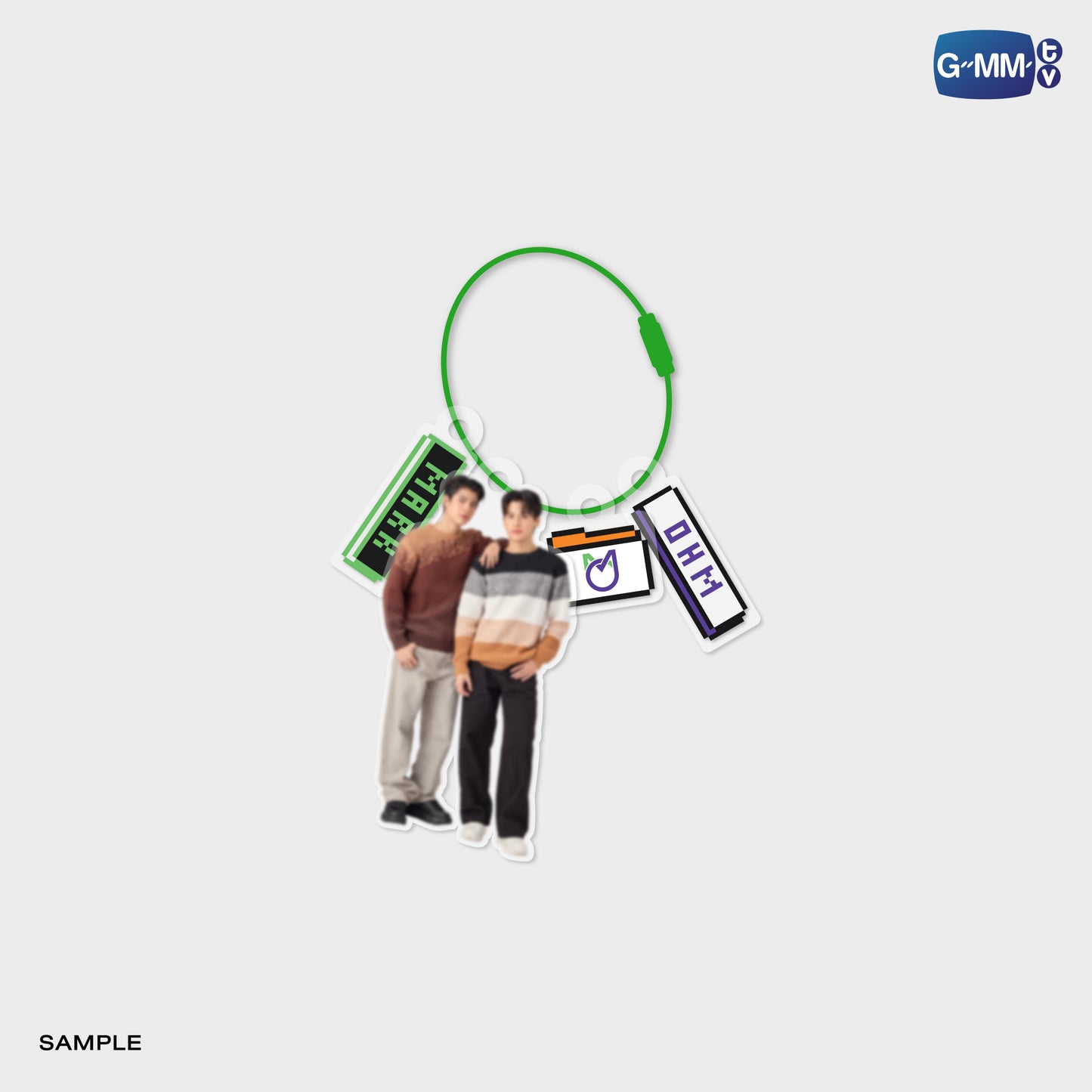 POPOS25-724 CUSTOMIZABLE ACRYLIC KEYCHAIN MARKOHM