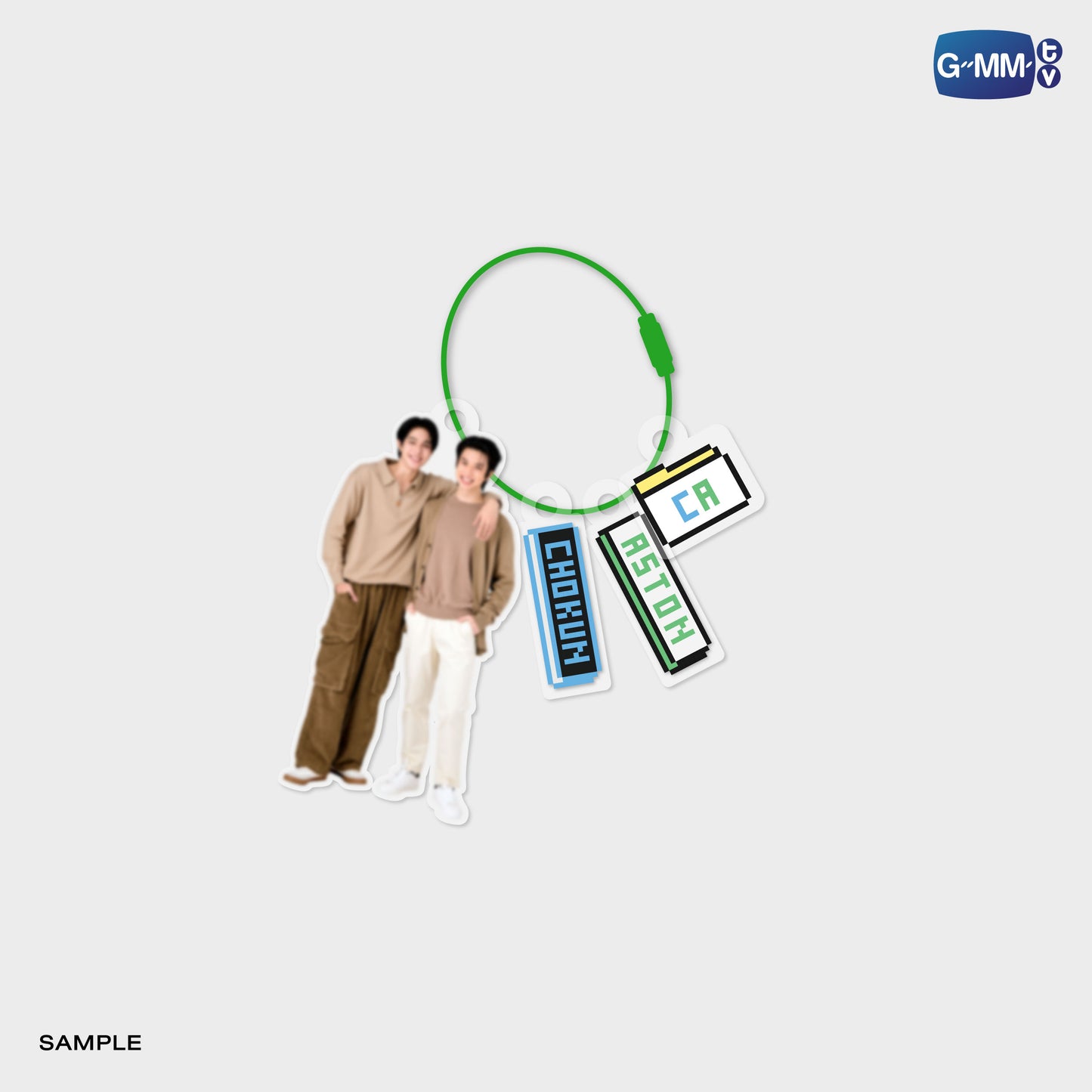 POPOS25-727 CUSTOMIZABLE ACRYLIC KEYCHAIN CHOKUNASTON