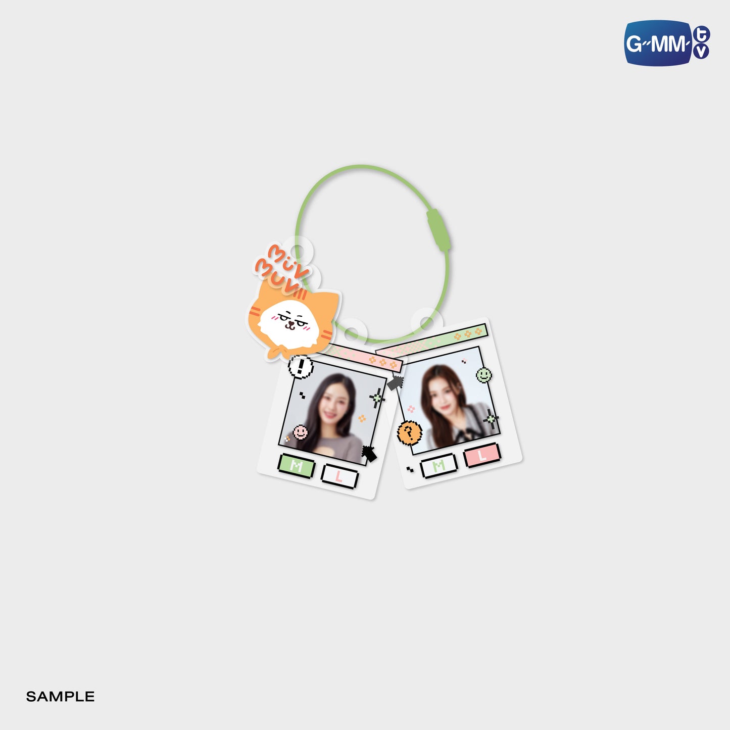 POPOS25-729 CUSTOMIZABLE ACRYLIC KEYCHAIN MILKLOVE