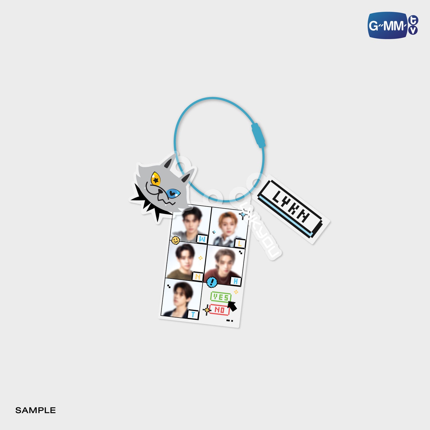 POPOS25-741 CUSTOMIZABLE ACRYLIC KEYCHAIN LYKN