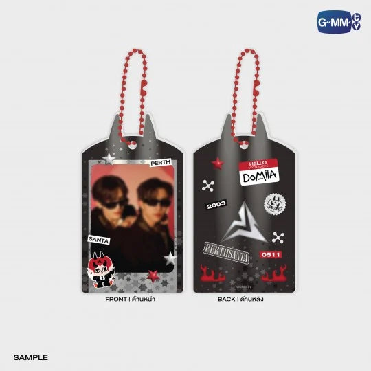 アイドル DOMIIA KEYCHAIN PerthSanta Fancon PERTH SANTA TIME STOPPER FANCON】DOMIIA DIY ACRYLIC KEYCHAIN