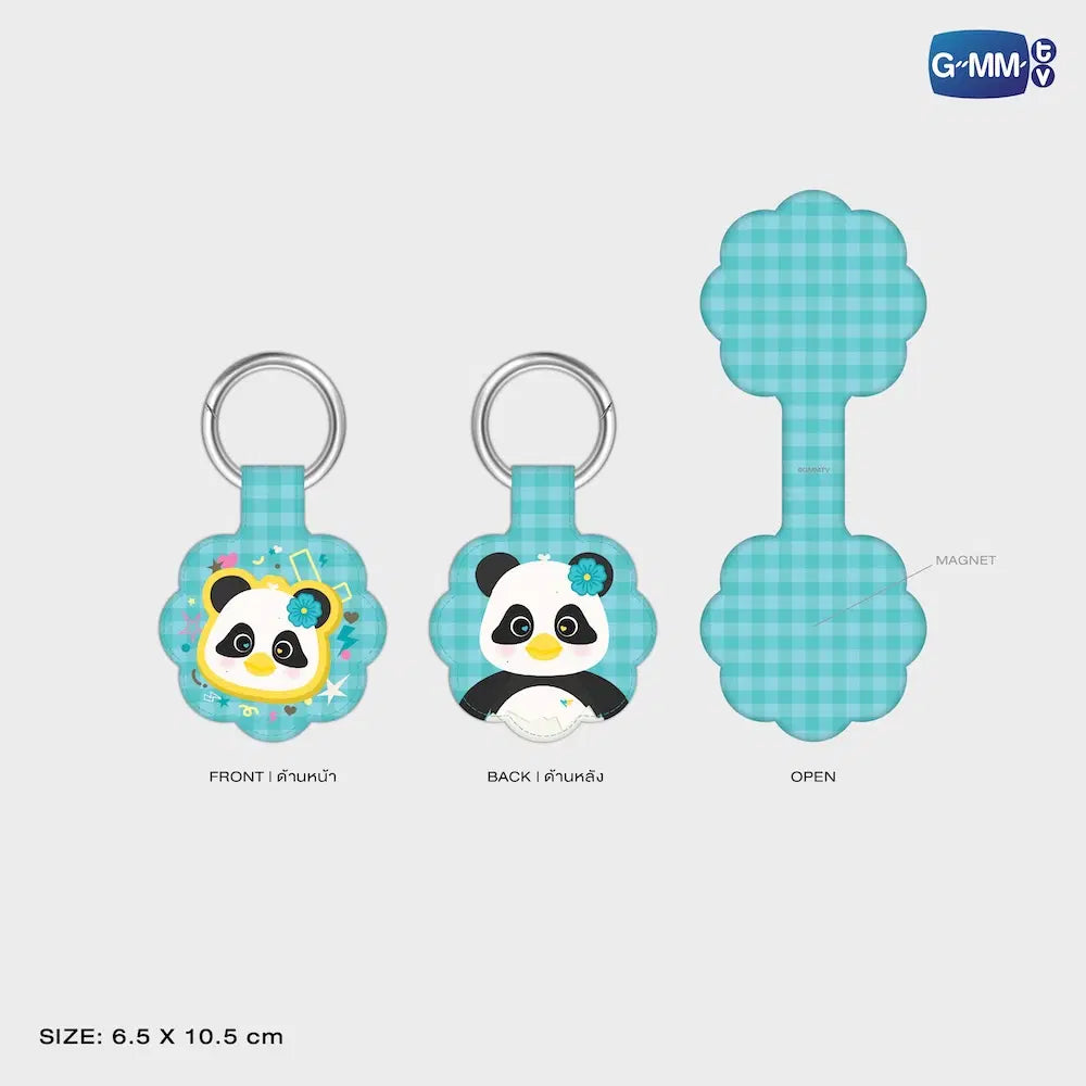 LUNAR GMMTV FANDOM CHARACTER MAGNETIC UTILITY CLIP KEYCHAIN