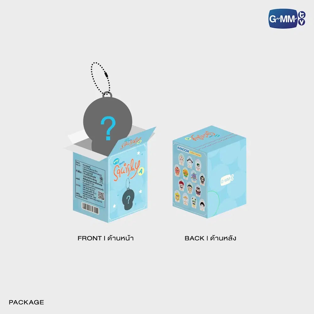 GMMTV FANDOM CHARACTER SQUISHY RANDOM KEYCHAIN（BOX A）