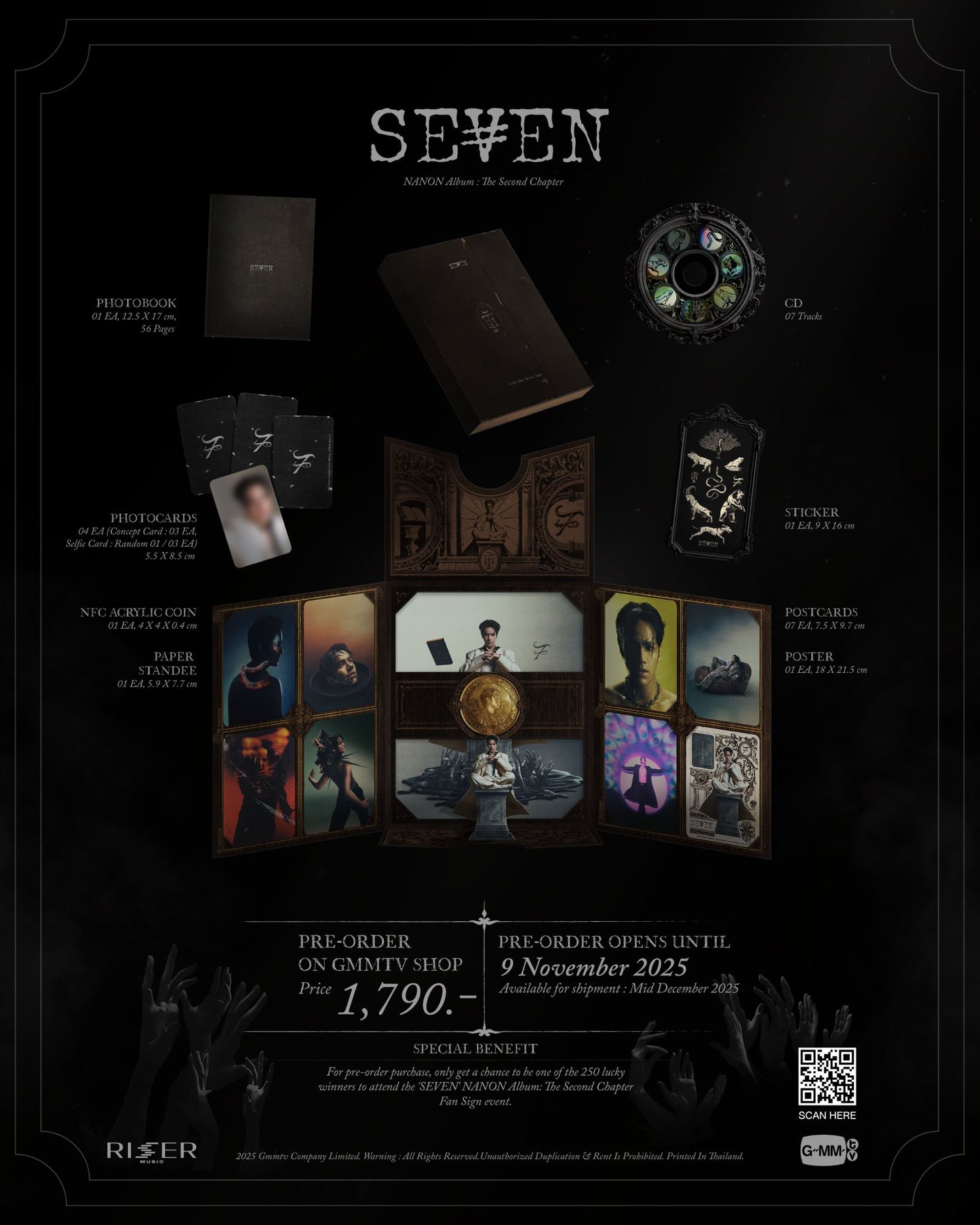 【PRE-ORDER】SEVEN NANON ALBUM : THE SECOND CHAPTER