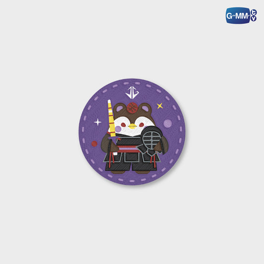 POPOS25-385 WOVEN PIN GUINZLY