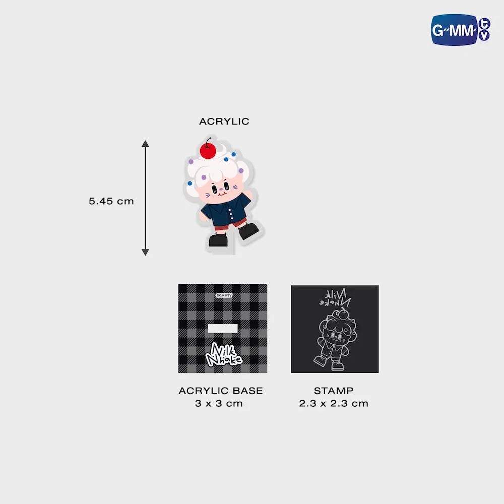 NILKNHAKE GMMTV FANDOM CHARACTER SELF-INKING STAMP