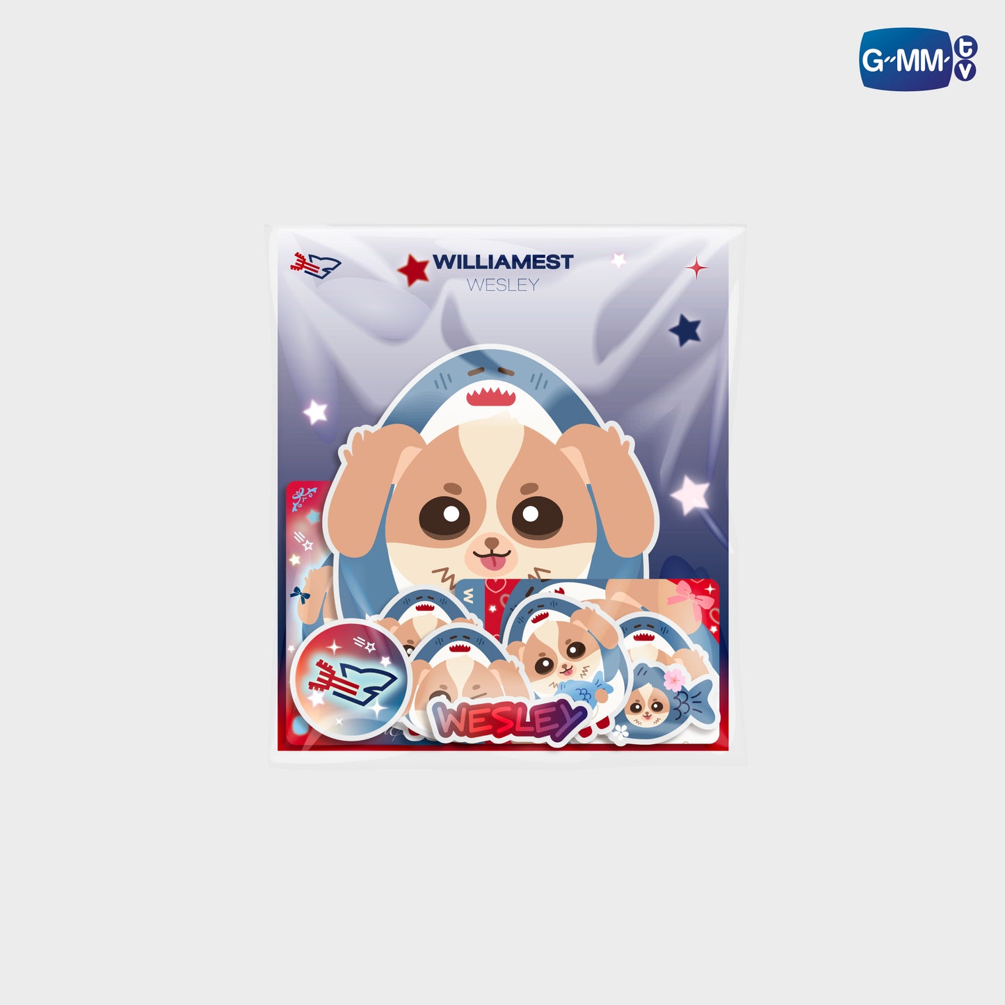 POPOS25-553 STICKER SET WESLEY