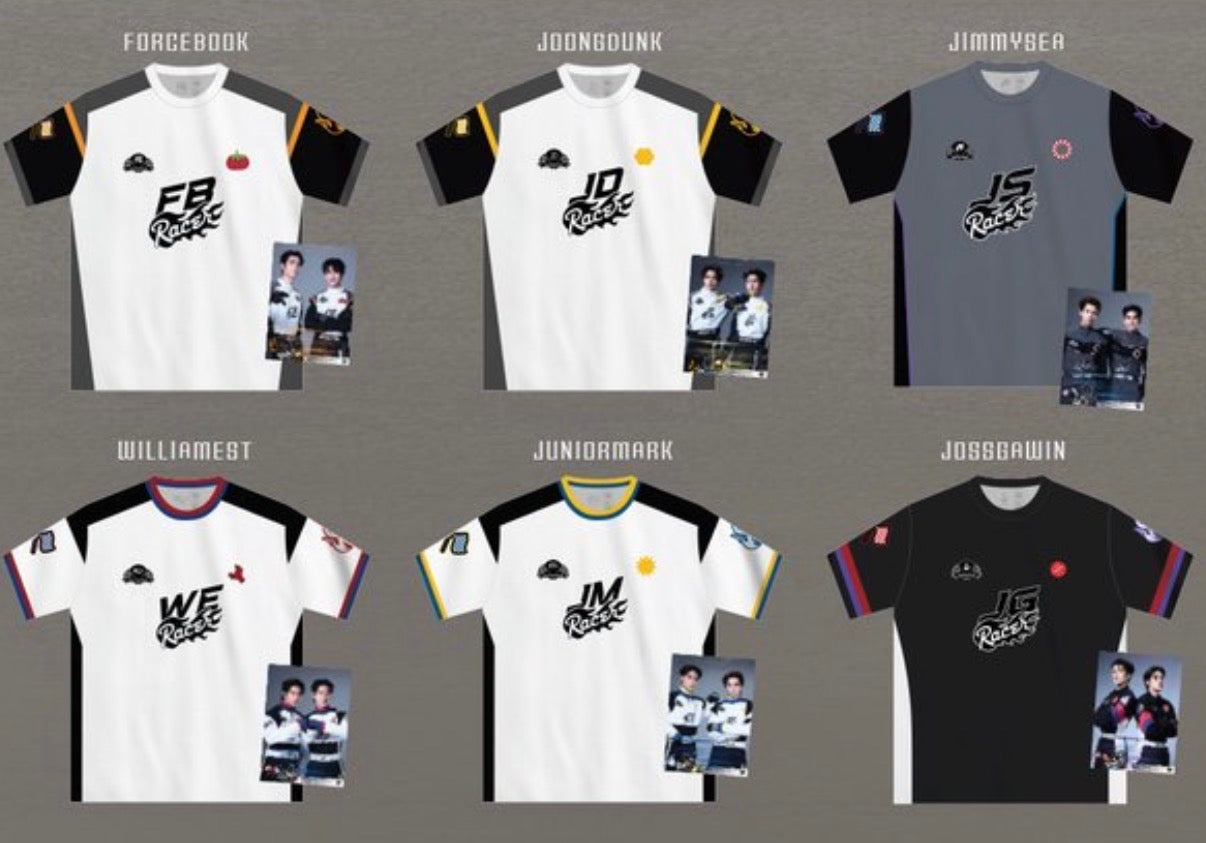 THE OFFICIAL JERSEY T-SHIRT | LOVE OUT LOUD FAN FEST 2026 : HEART RACE