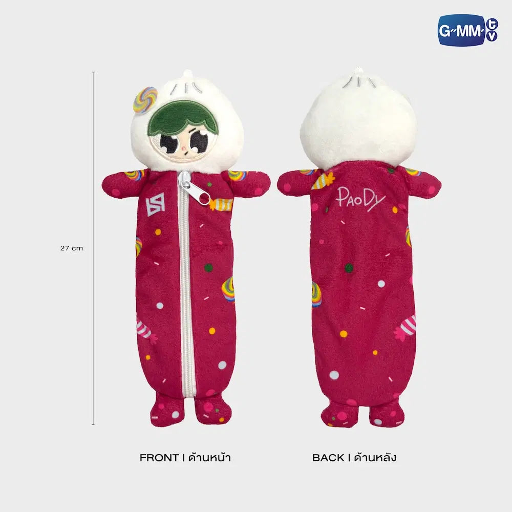 PAODY GMMTV FANDOM CHARACTER PLUSH PENCIL CASE