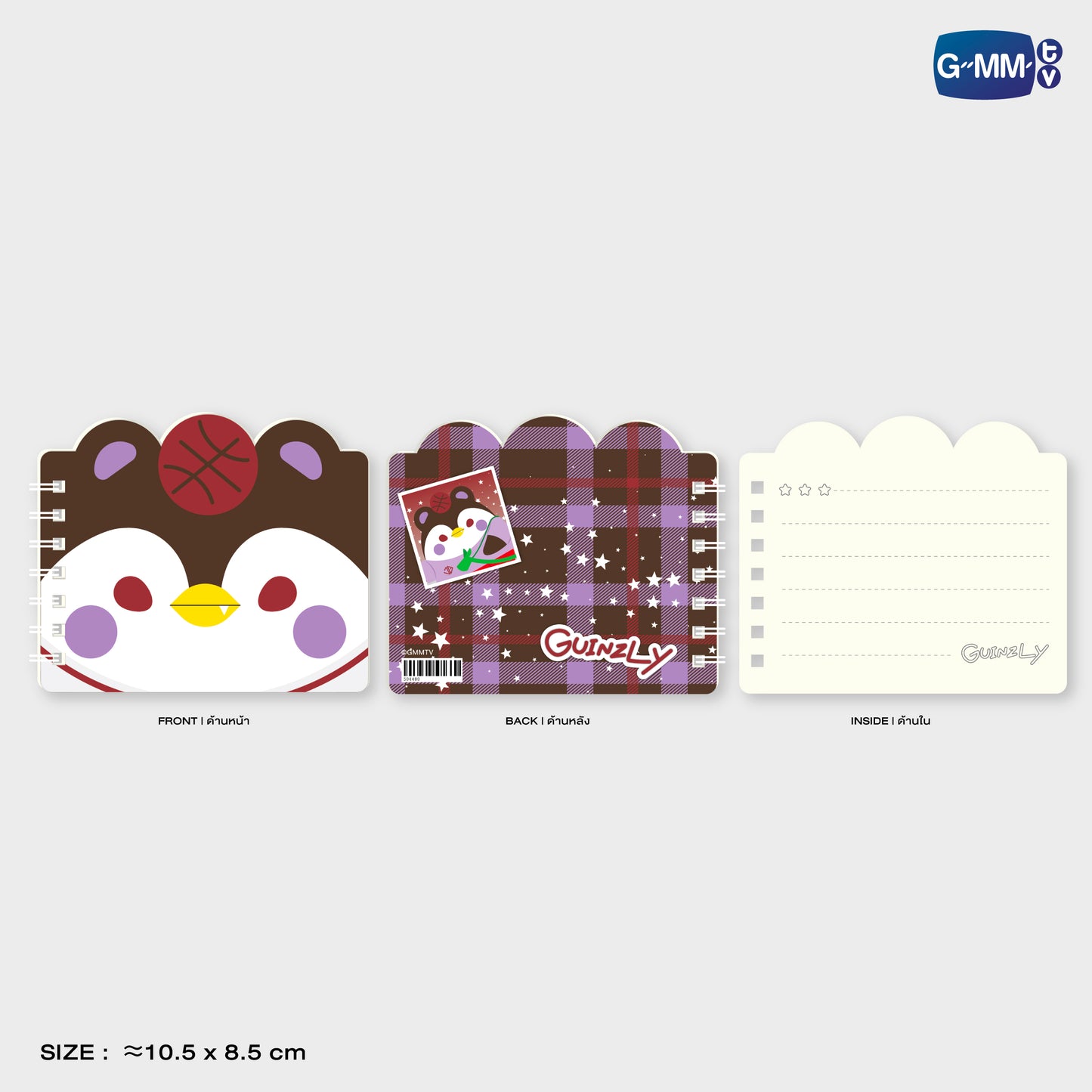 POPOS25-815 POCKET NOTE GUINZLY