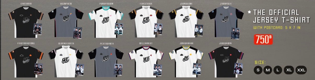 THE OFFICIAL JERSEY T-SHIRT | LOVE OUT LOUD FAN FEST 2026 : HEART RACE