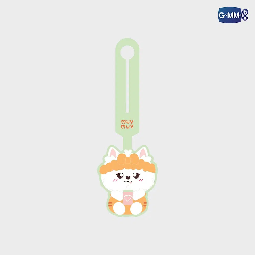 MUVMUV GMMTV FANDOM CHARACTER RUBBER BAG TAG