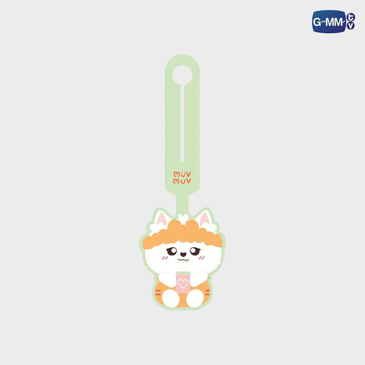 MUVMUV GMMTV FANDOM CHARACTER RUBBER BAG TAG