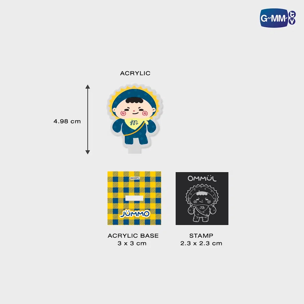 JUMMO GMMTV FANDOM CHARACTER SELF-INKING STAMP