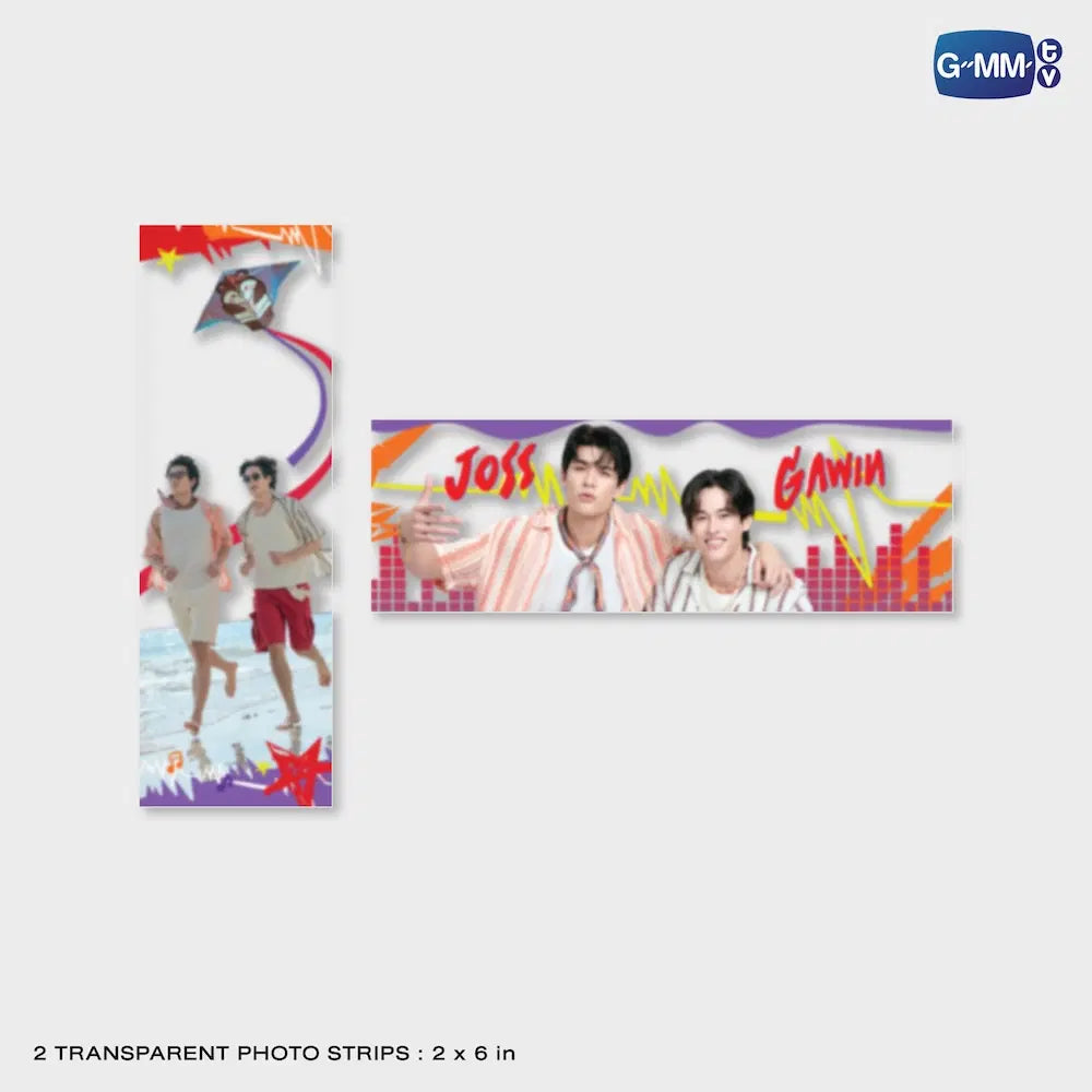 JOSS GAWIN HEAT & BEAT CONCERT TRANSPARENT PHOTO SET