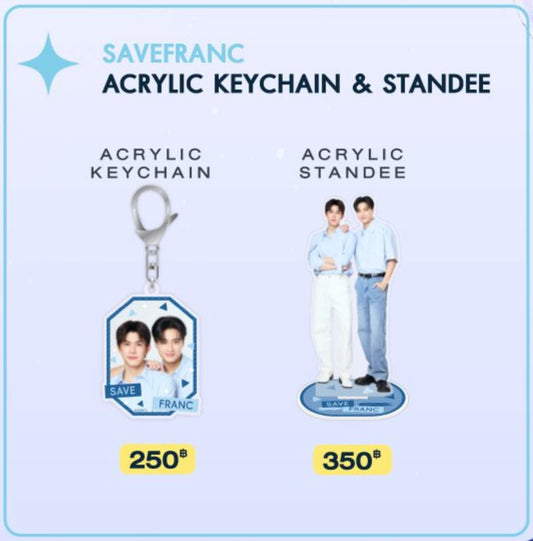 【GMMTV FANIVAL】SAVEFRANC ACRYLIC KEYCHAIN&STANDEE