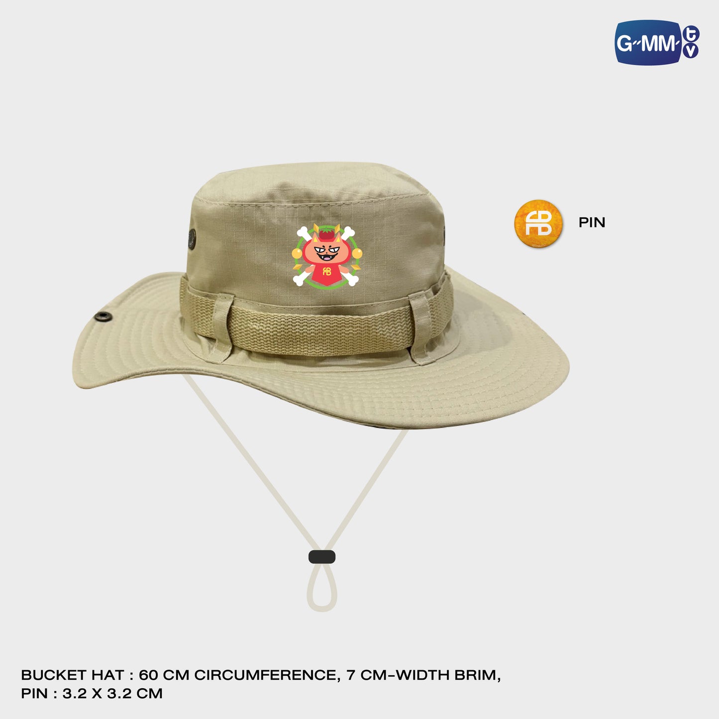 POPUPTK-126 TOMAFOX BUCKET HAT | LOVE OUT LOUD FAN FEST 2024