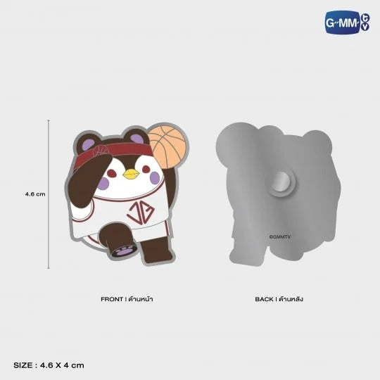 GMMTV STARLYMPIC 2025 FANDOM CHARACTER PIN