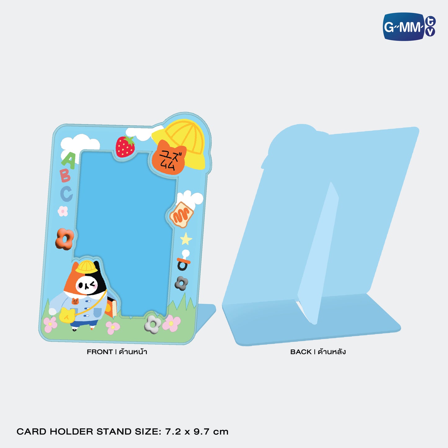 POPOS25-068 YUZU MUMU CARD HOLDER STAND WITH PHOTOCARD