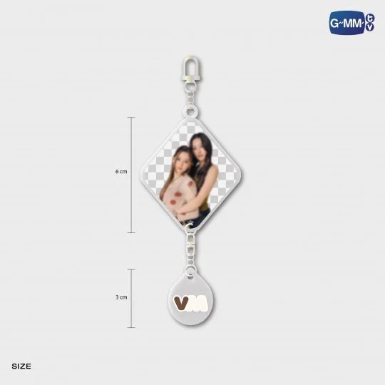 GIRL RULES ACRYLIC KEYCHAIN