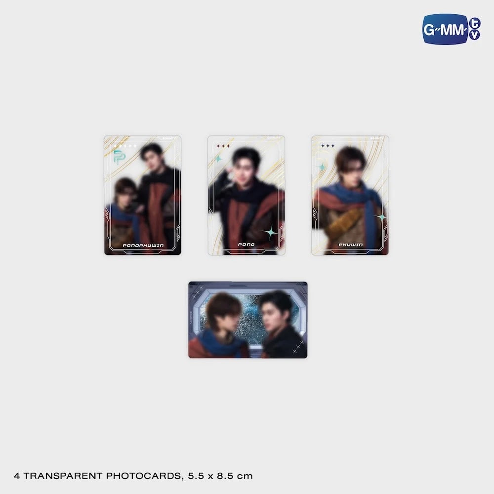 POND PHUWIN SPACE SOUL-DYSSEY CONCERT TRANSPARENT PHOTO SET