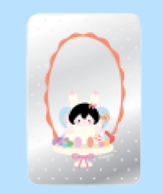 ANY FANDOM CHARACTER MAGNETIC MIRROR WALLET