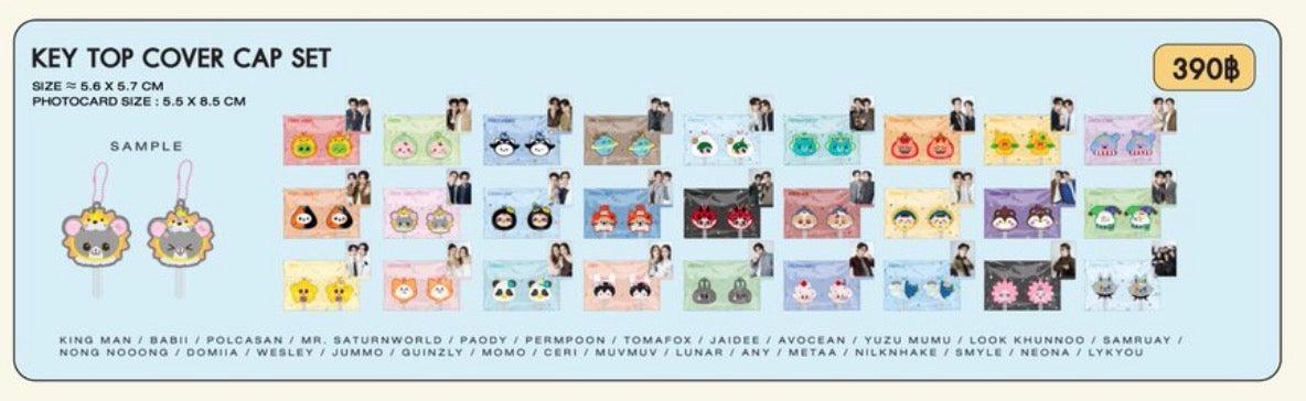KEY TOP COVER CAP SET