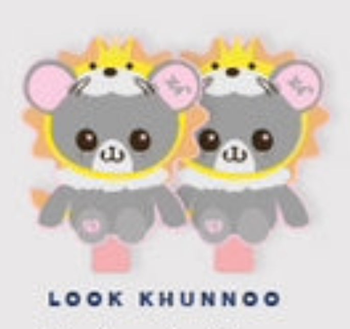 POPUPOS-449 LOOK KHUNNOO RUBBER HAIR CLIP