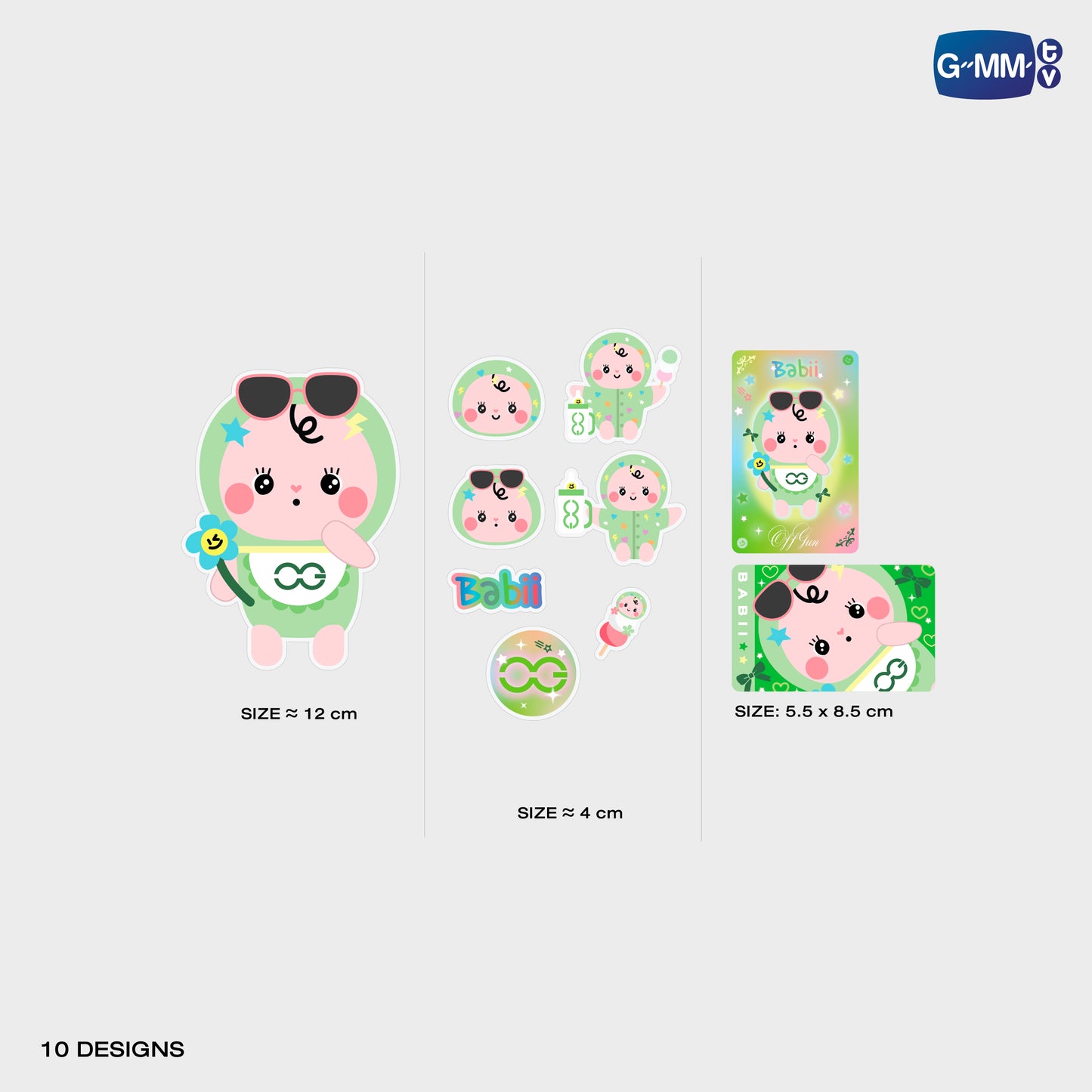 POPOS25-540 STICKER SET BABII