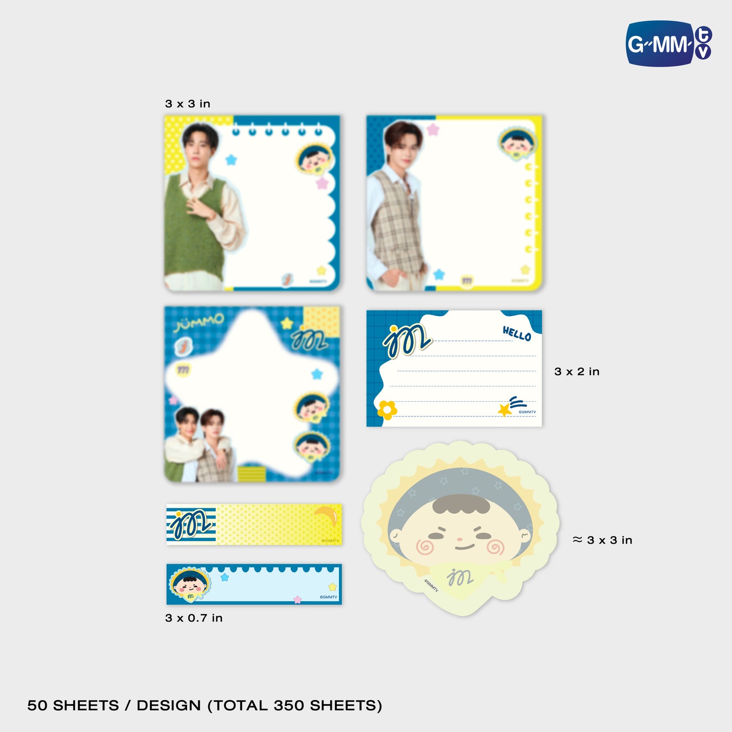 POPOS25-047 JUMMO NOTEPAD SET