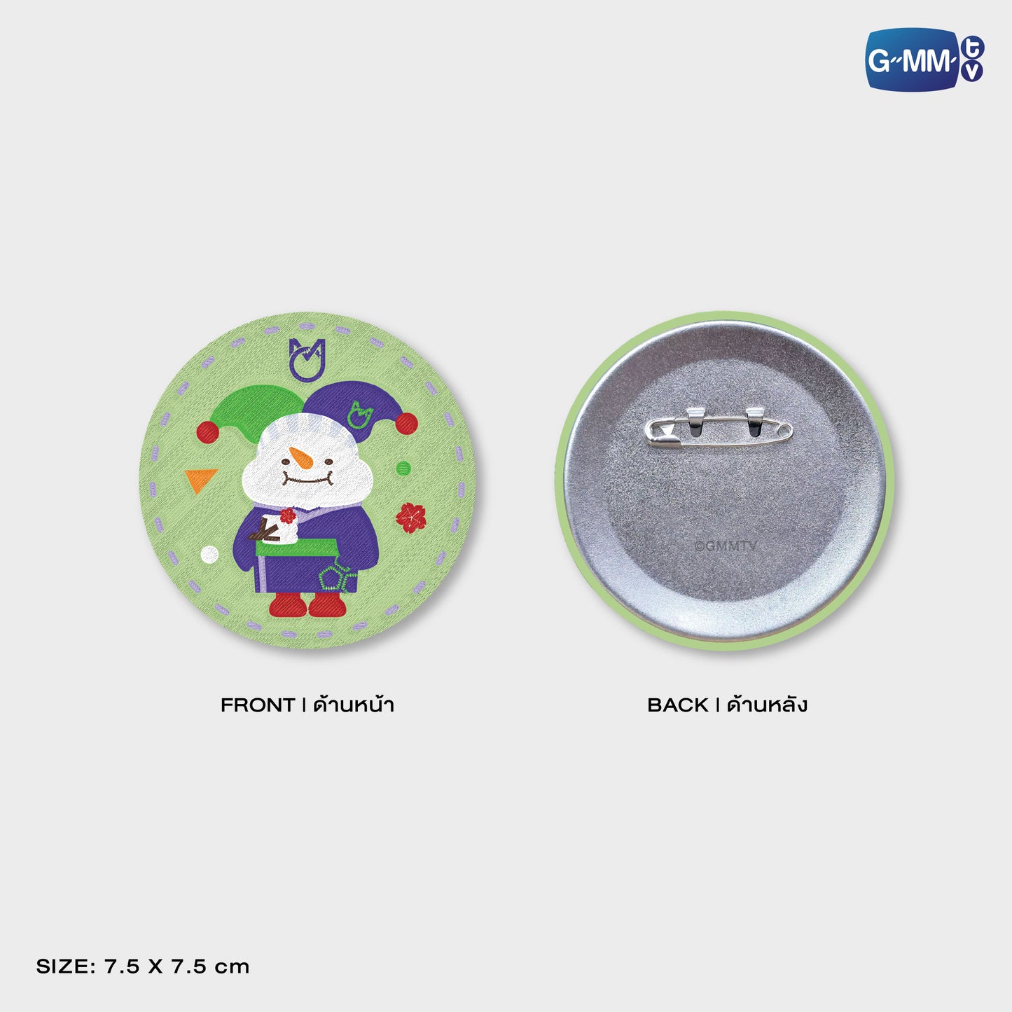 POPOS25-386 WOVEN PIN MOMO