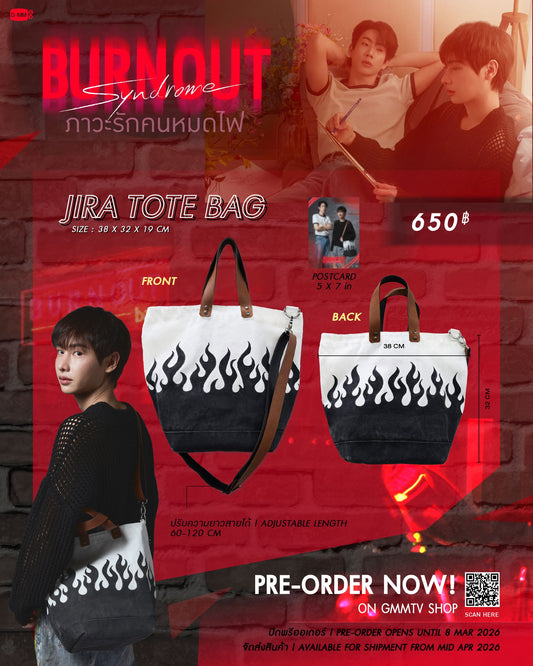 【PRE-ORDER】JIRA TOTE BAG | BURNOUT SYNDROME