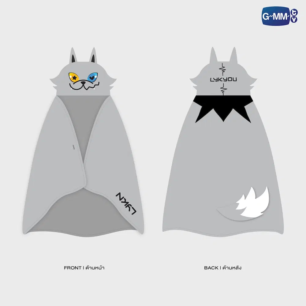 LYKYOU FANDOM CHARACTER HOODIE BLANKET
