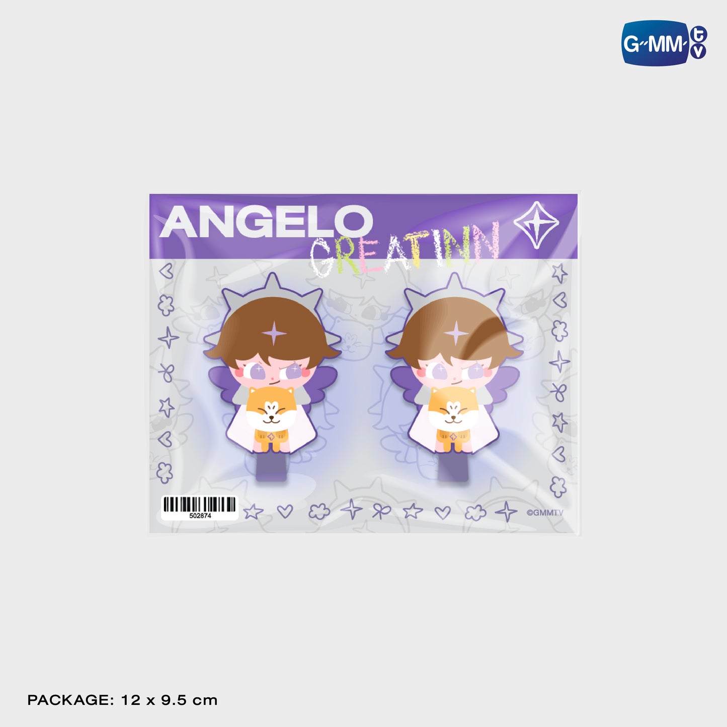 POPUPOS-168 ANGELO RUBBER HAIR CLIP