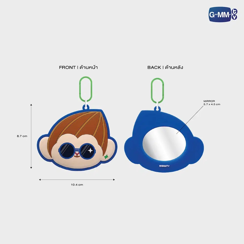 PONPON GMMTV FANDOM CHARACTER MIRROR KEYCHAIN