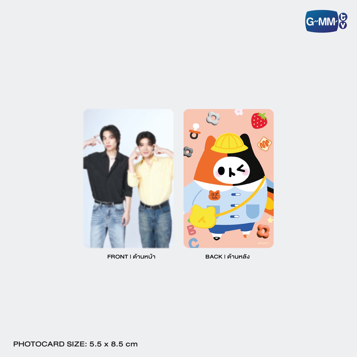 POPOS25-068 YUZU MUMU CARD HOLDER STAND WITH PHOTOCARD