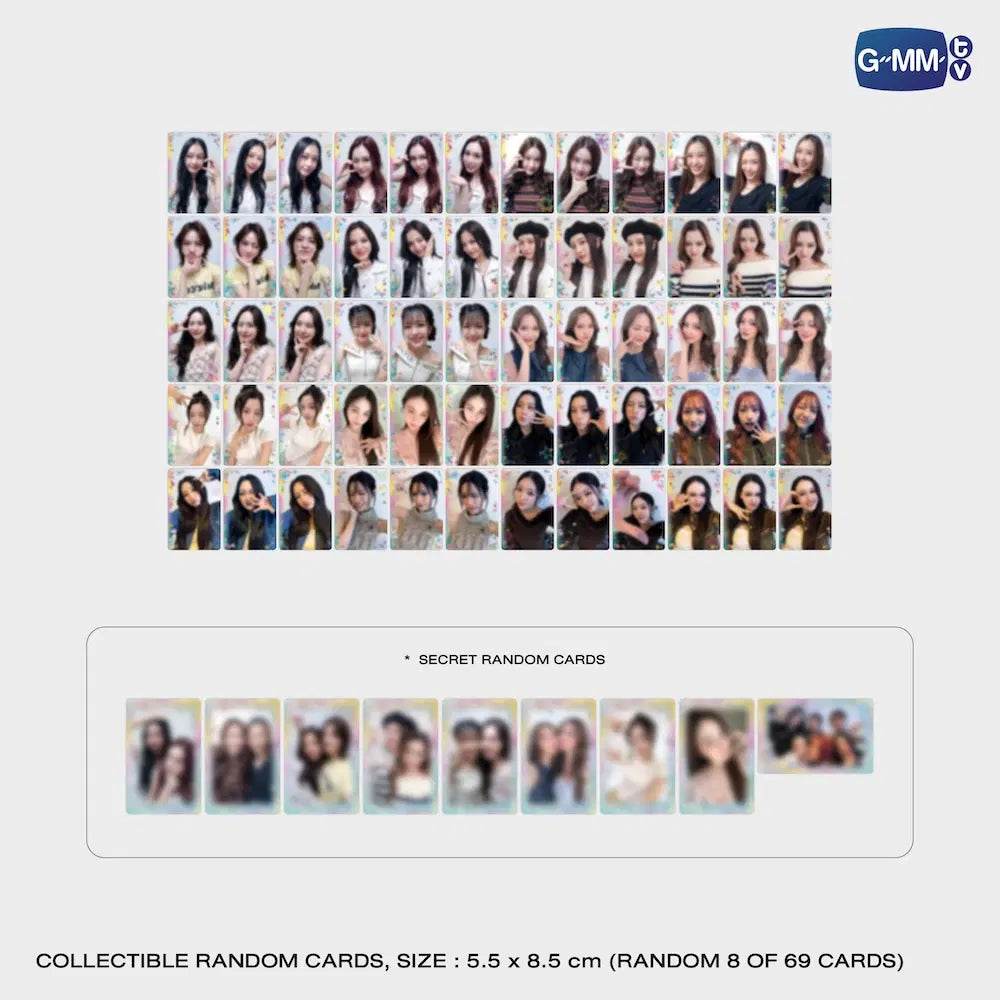 NGY26-201 GIRLS SELFIE HEART SHOT COLLECTIBLE RANDOM CARD