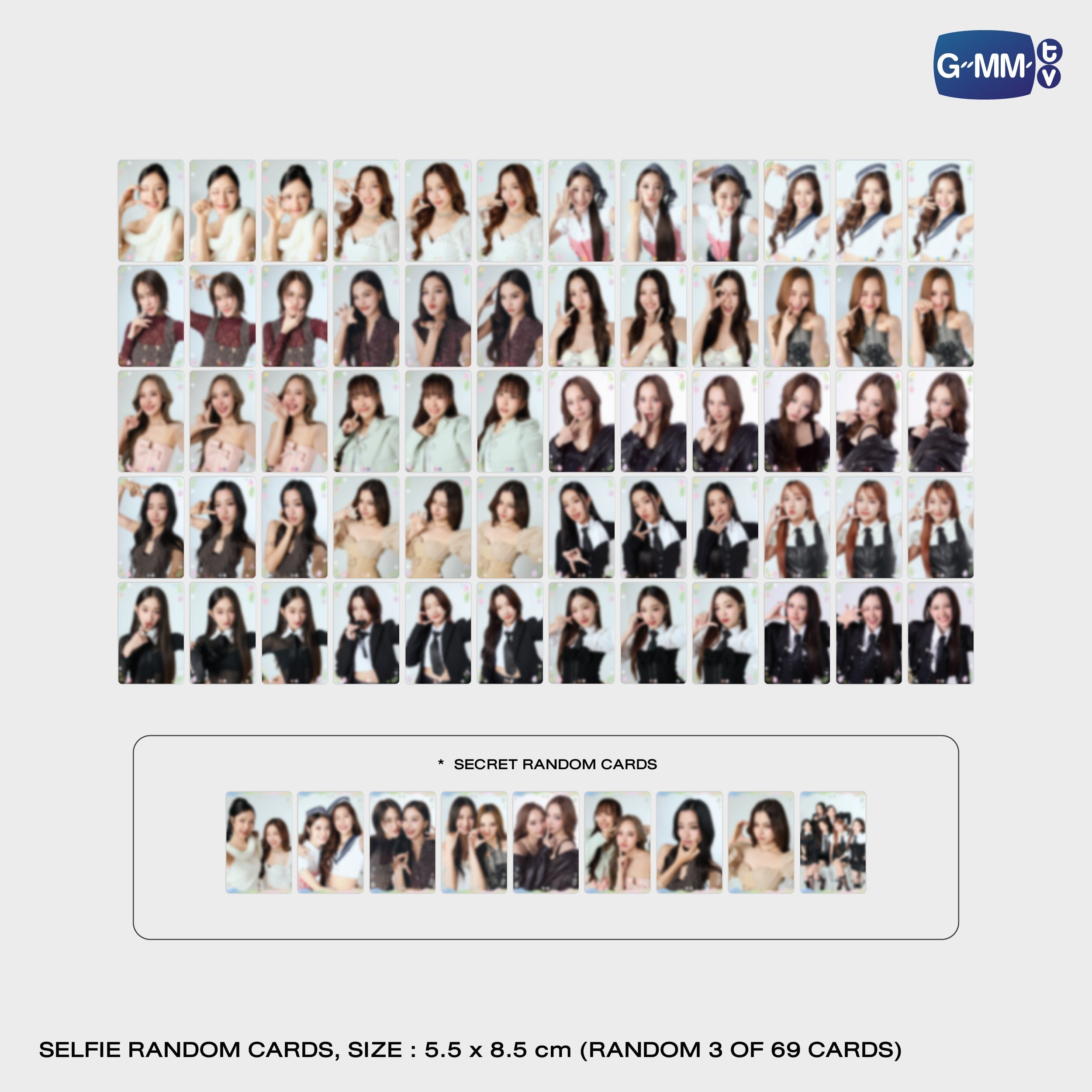 OSK26-203 GIRLS COLLECTIBLE RANDOM CARD | GMMTV POP UP STORE IN