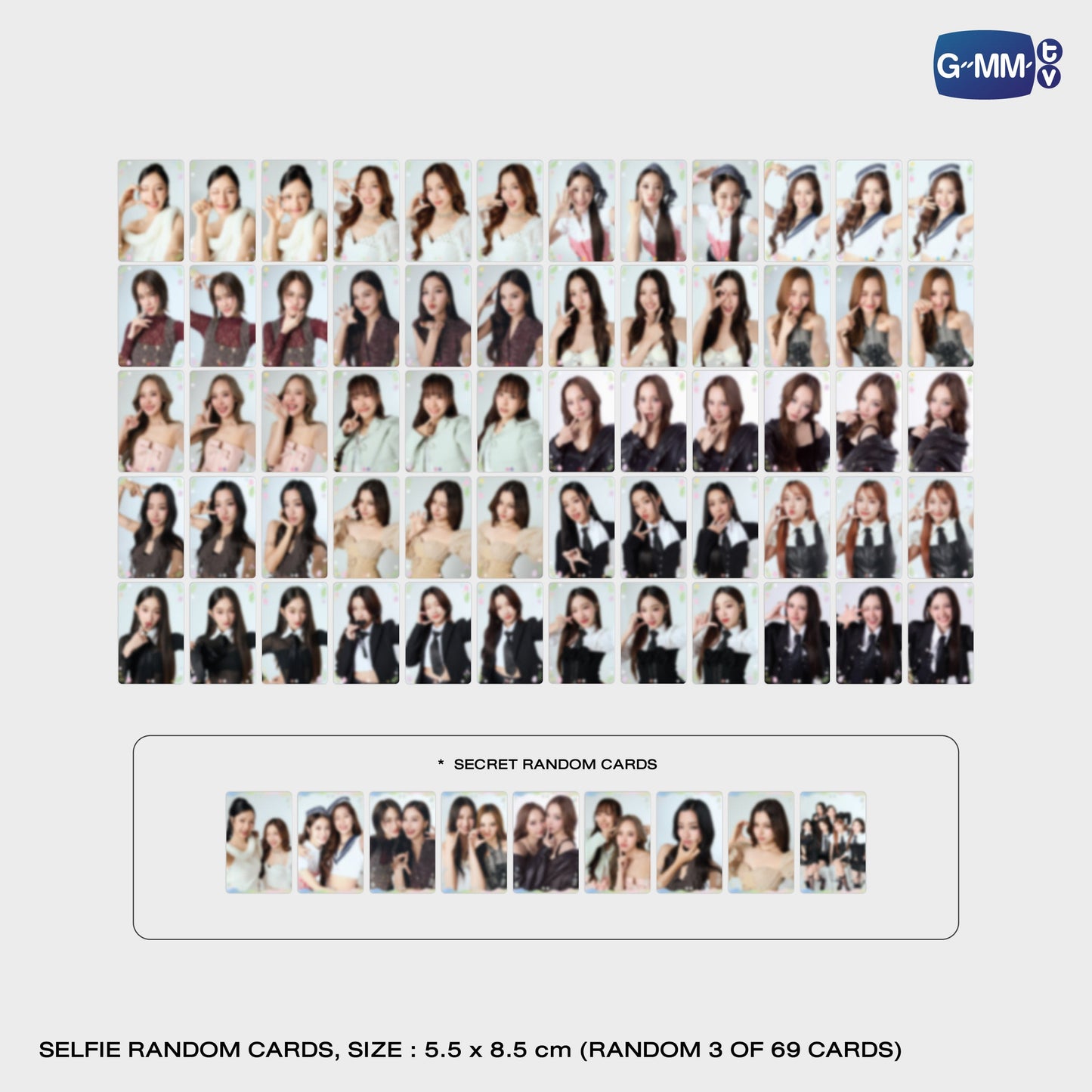 OSK26-203 GIRLS COLLECTIBLE RANDOM CARD | GMMTV POP UP STORE IN TOKYO 2026